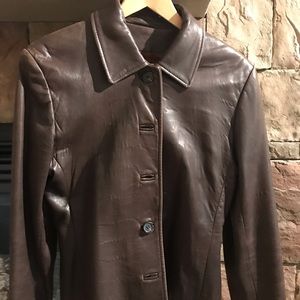 Leather jacket